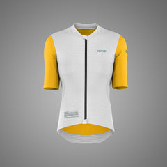 Outwet Women Jersey-SSW - White/Yellow/Green Logo