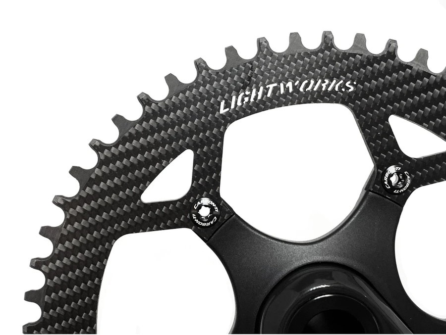 Lightworks Ultralight Carbon Chainring 110BCD (5-Arm) - SpinWarriors