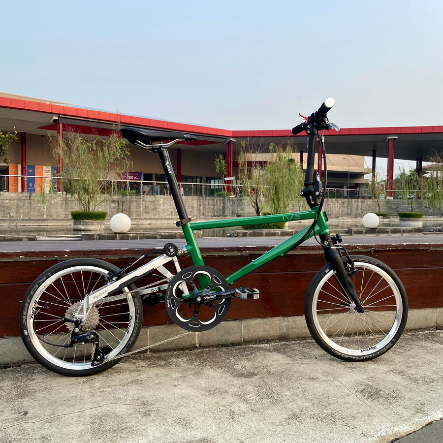 Tyrell IVE Sports Folding Bike - Metallic Green