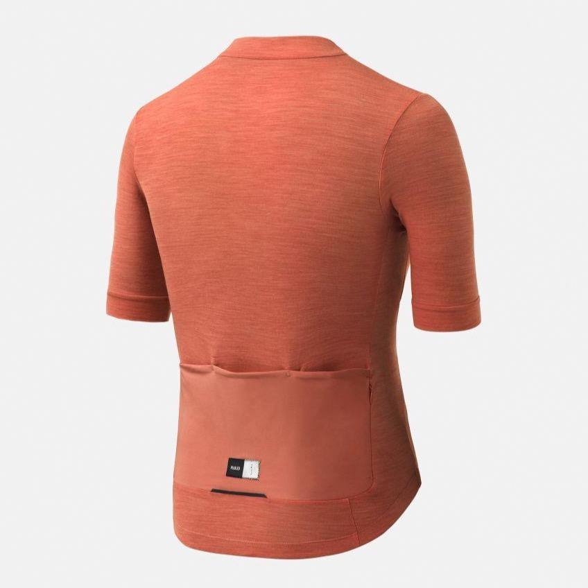PEdALED Essential Merino Wool Jersey - Orange - SpinWarriors