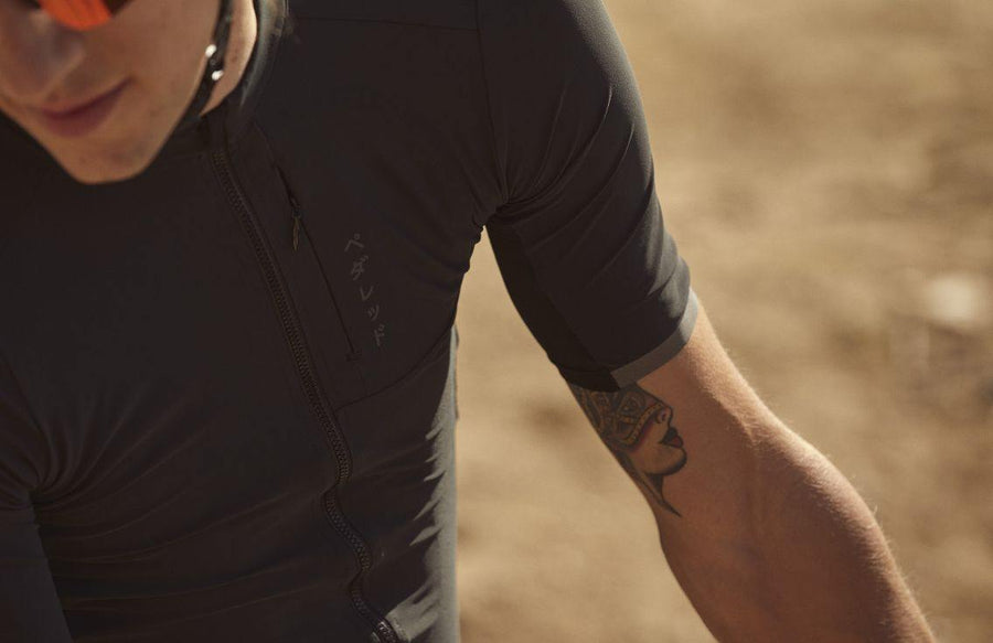 PEdALED Odyssey Long Distance Jersey - Charcoal Grey - SpinWarriors