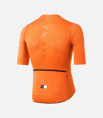 PEdALED Mirai Lightweight Jersey - Orange - SpinWarriors