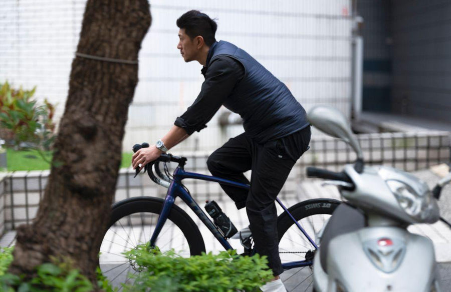 pedaled vest Pedaled Tsuin Reversible Vest