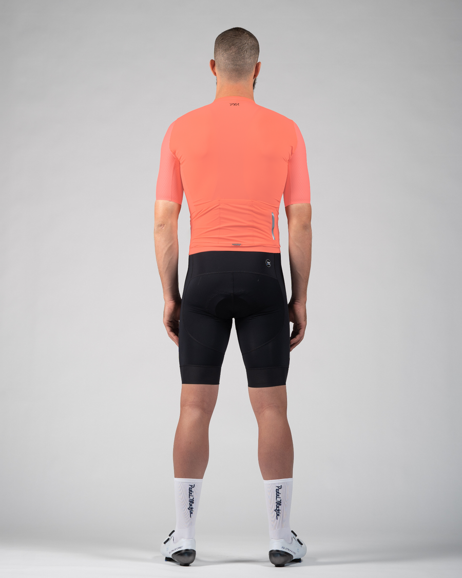 Pedal Mafia Pro Jersey - Coral - SpinWarriors