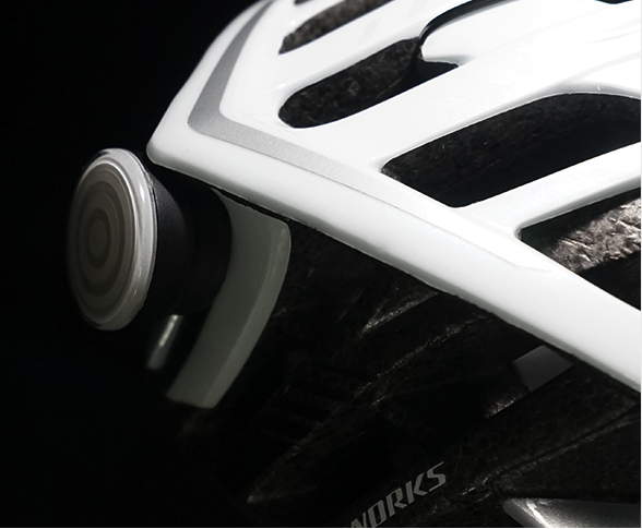 Helmet Bracket for Shanren Raz Pro Smart Tail Light - SpinWarriors