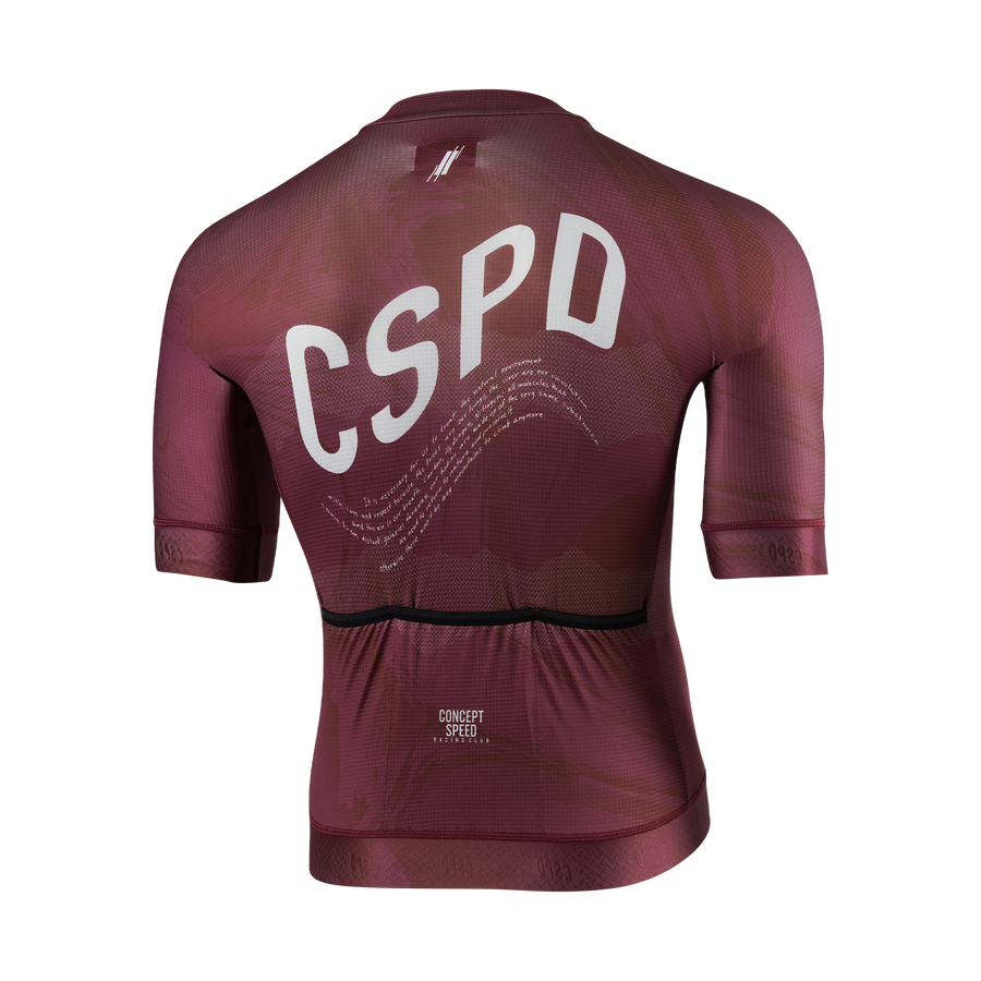 Concept Speed (CSPD) Wave Jersey - Marsala