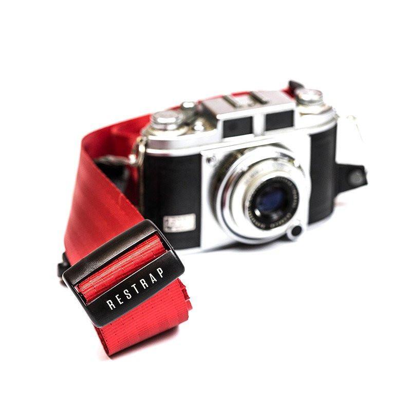 Restrap Shoot Camera Strap - Red - SpinWarriors