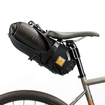 Restrap Saddle Bag Holster + Dry Bag (8 Litres) - Black/Black - SpinWarriors