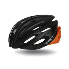 Dotout Shoy Helmet - Matt Black/Shiny Orange - SpinWarriors