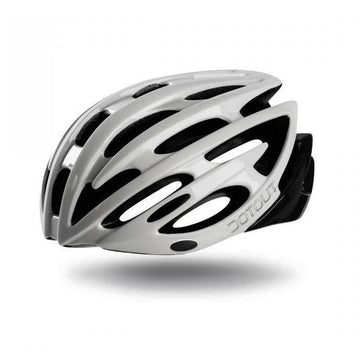 Dotout Shoy Helmet - Shiny White/Shiny Black - SpinWarriors