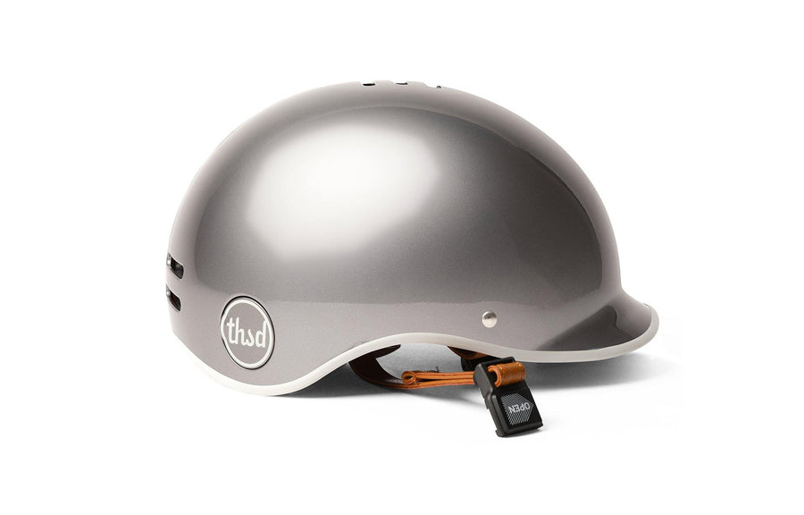 Thousand Metallics Collection Helmet - Polished Titanium - SpinWarriors
