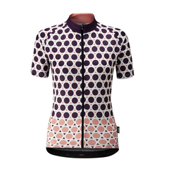 Chapeau! Madeleine Geo Polka Woman Jersey - Purple Moon - SpinWarriors