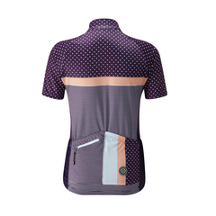 Chapeau! Madeleine Polka Stripe Woman Jersey - Purple Moon - SpinWarriors