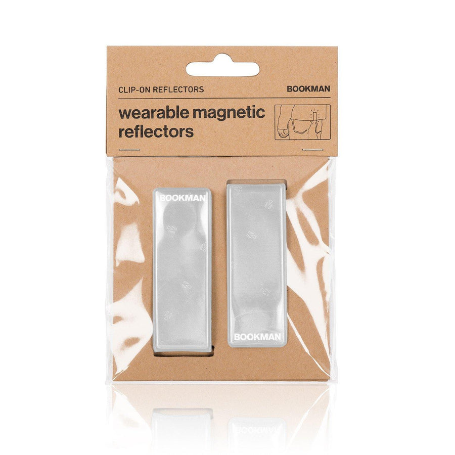 Bookman Clip-on Reflector - White - SpinWarriors