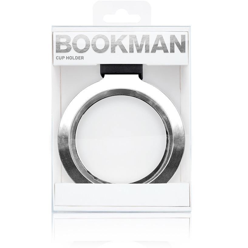 Bookman Cup Holder Premium Editon - Silver - SpinWarriors