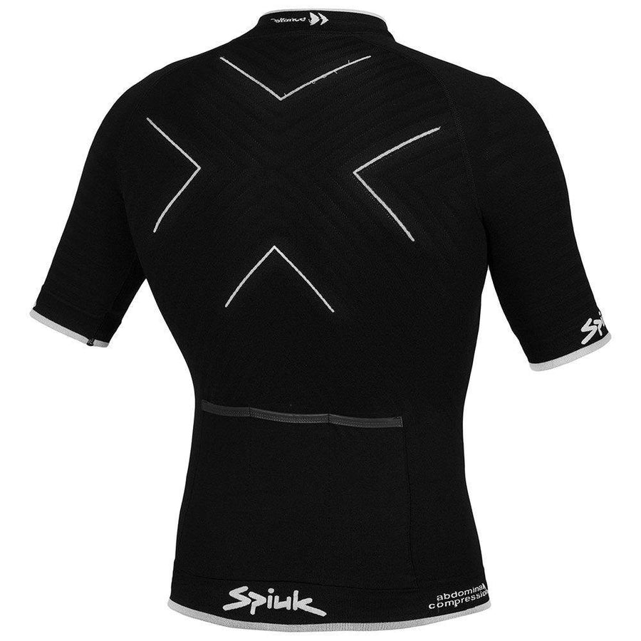 Spiuk Short Sleeved Team Jersey - Black - SpinWarriors