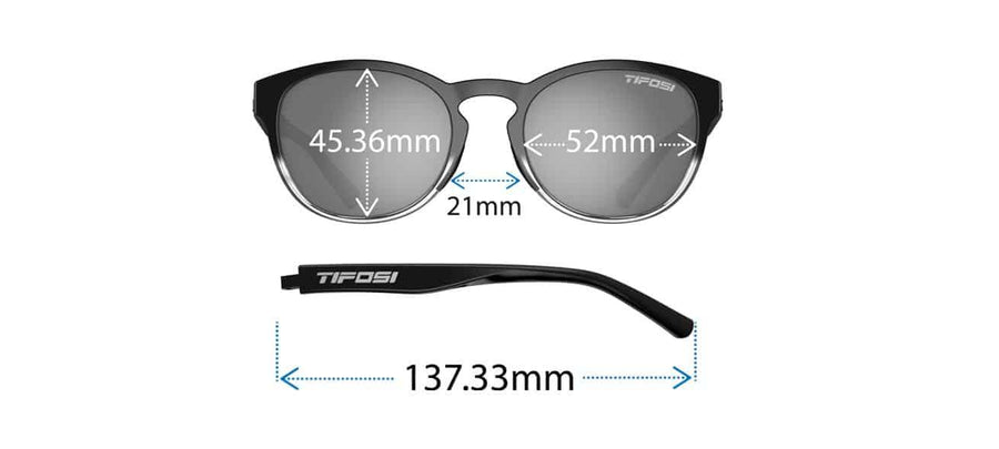 Tifosi Svago Crystal Vapor Sunglasses - Smoke Yellow Lens - SpinWarriors