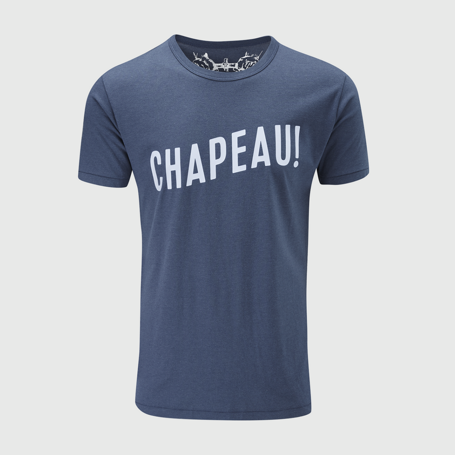 Chapeau! T-Shirt - Blue - SpinWarriors