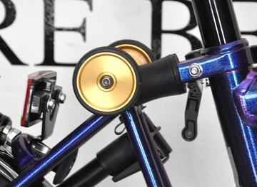 H&H Brompton Easy Wheel 45mm - Gold - SpinWarriors