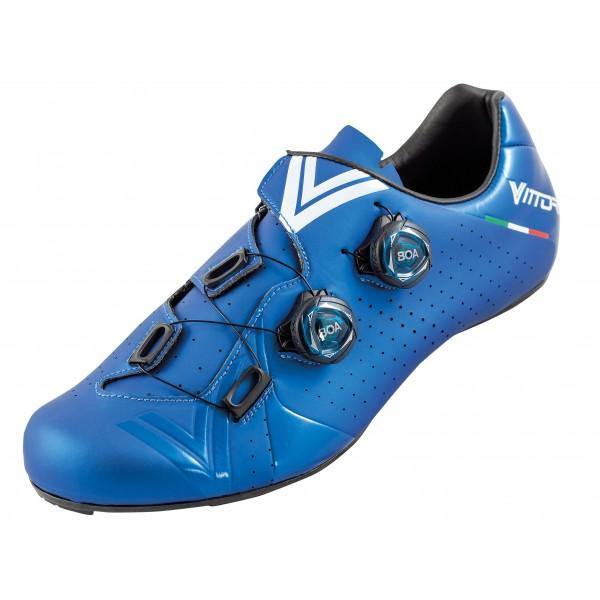 Vittoria Velar Road Shoes - Blue - SpinWarriors