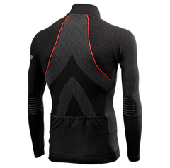 SIX2 Wind Jersey AW - Black/Red - SpinWarriors