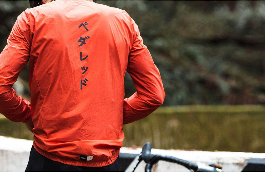 PEdALED Mirai All Weather Jacket - Brick Red - SpinWarriors