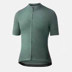 PEdALED Essential Merino Wool Women Jersey - Forest Green - SpinWarriors