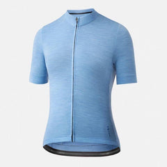 PEdALED Essential Merino Wool Women Jersey - Light Blue - SpinWarriors
