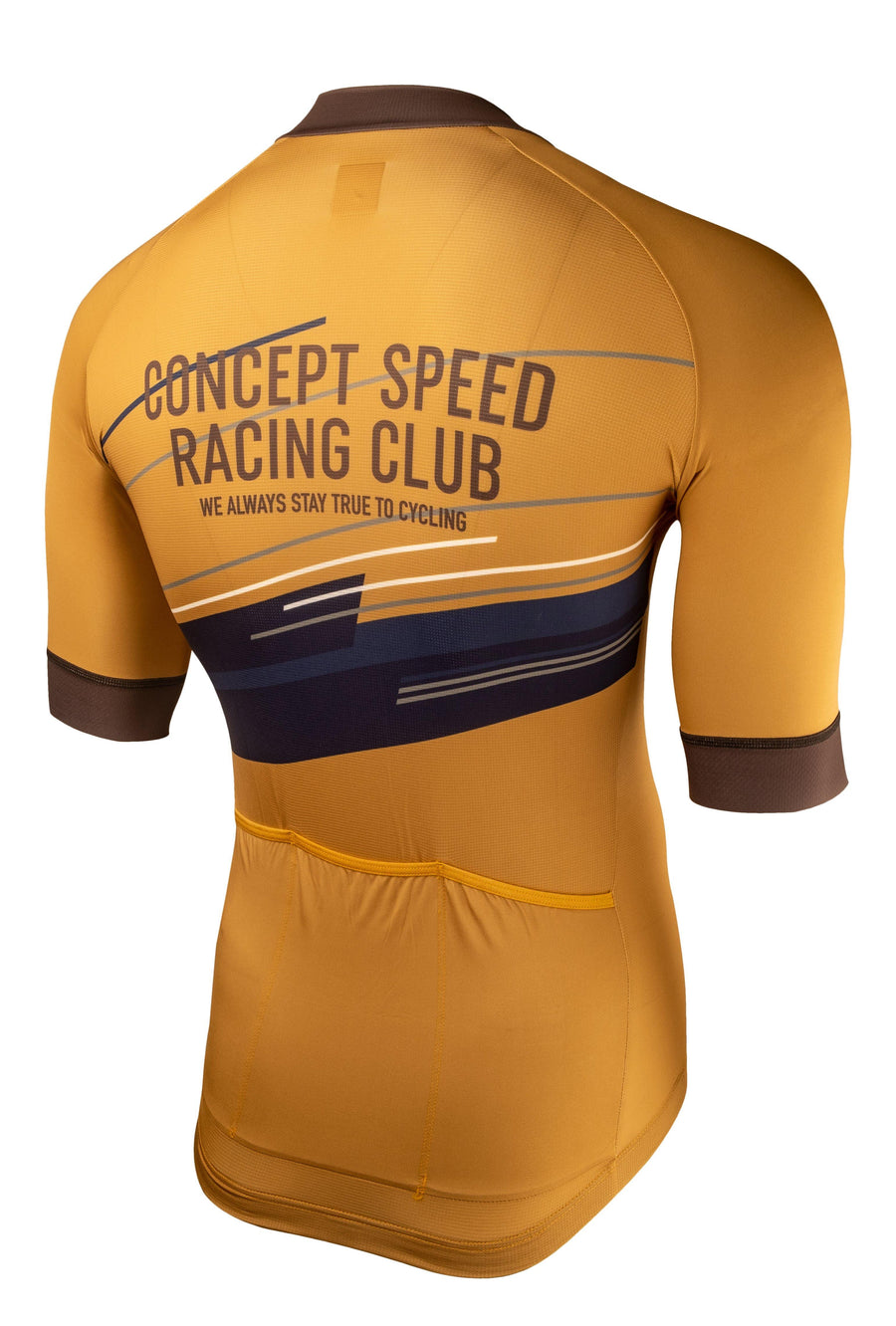 Concept Speed (CSPD) Racing Club Jersey - Yellow - SpinWarriors