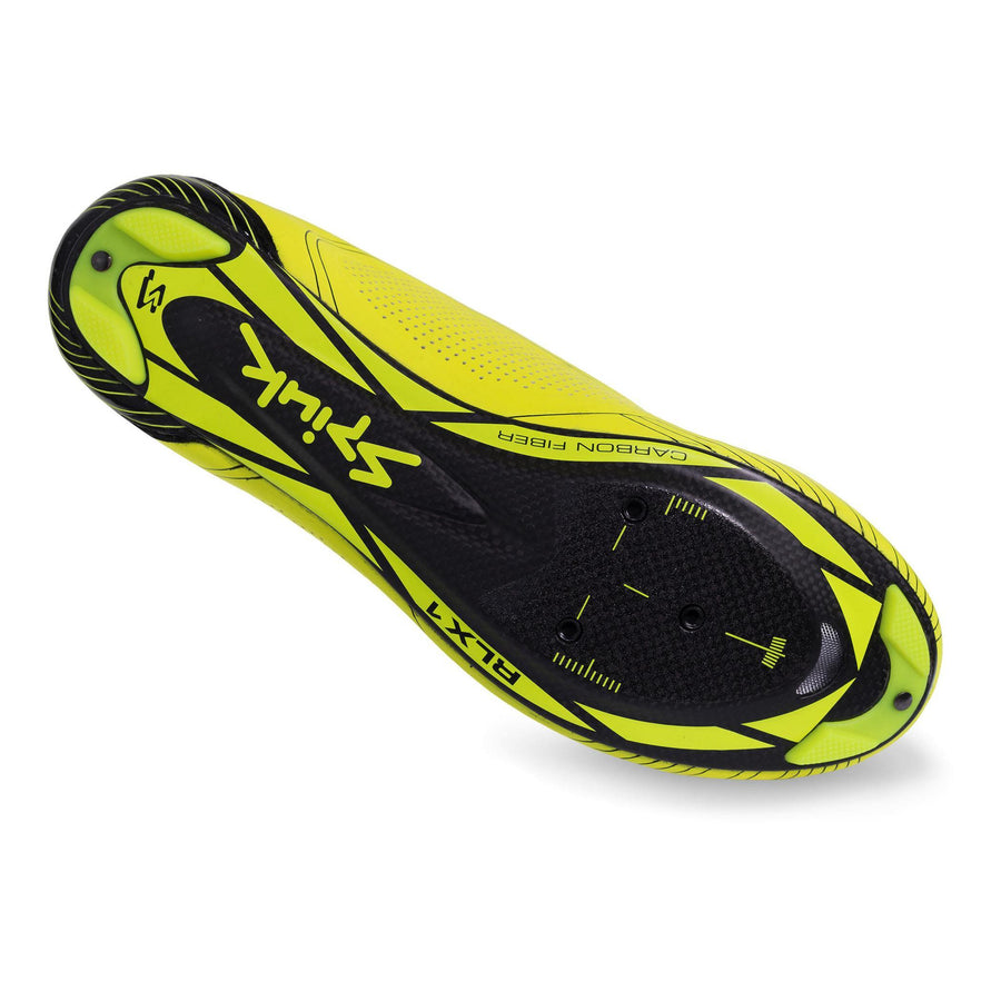 Spiuk Altube Carbon Road Shoes - Yellow Fluor Matte - SpinWarriors