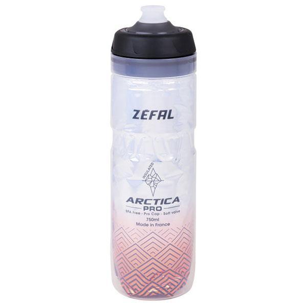 Zefal Arctica Pro 75 Bottle - Silver Red - SpinWarriors