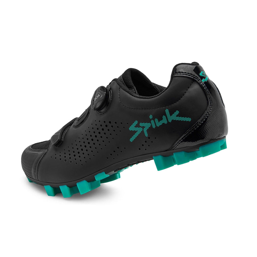 Spiuk Mondie MTB Shoe - Black/Turquoise - SpinWarriors