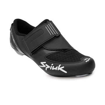 Spiuk Trienna Triathlon Shoes - Black Matt - SpinWarriors