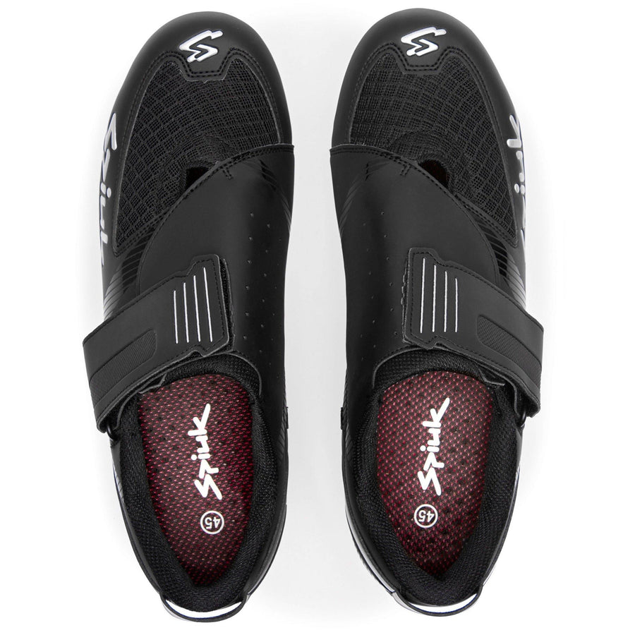 Spiuk Trienna Triathlon Shoes - Black Matt - SpinWarriors